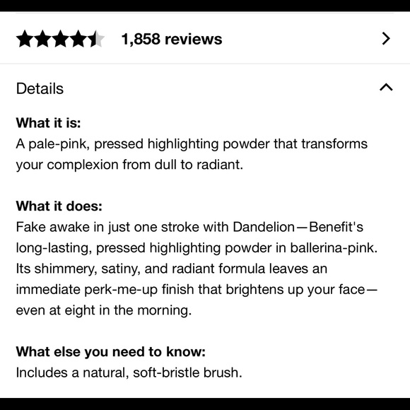 Benefit blush - Picture 2 of 7